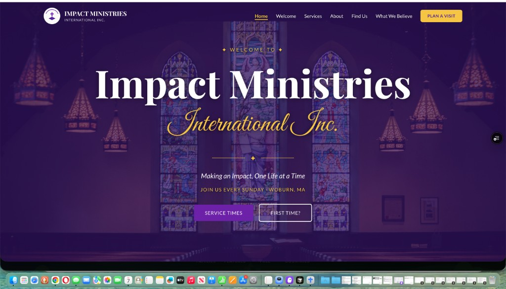 Impact Ministries International website