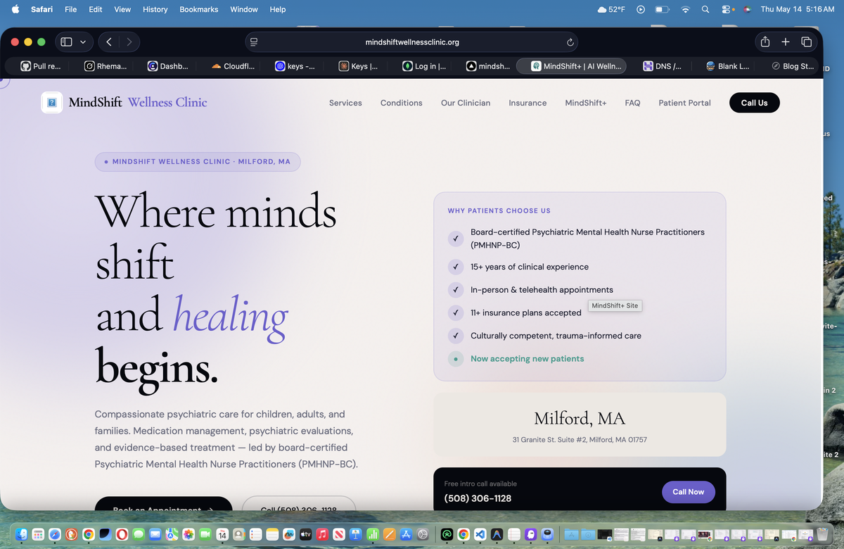 MindShift Plus Wellness